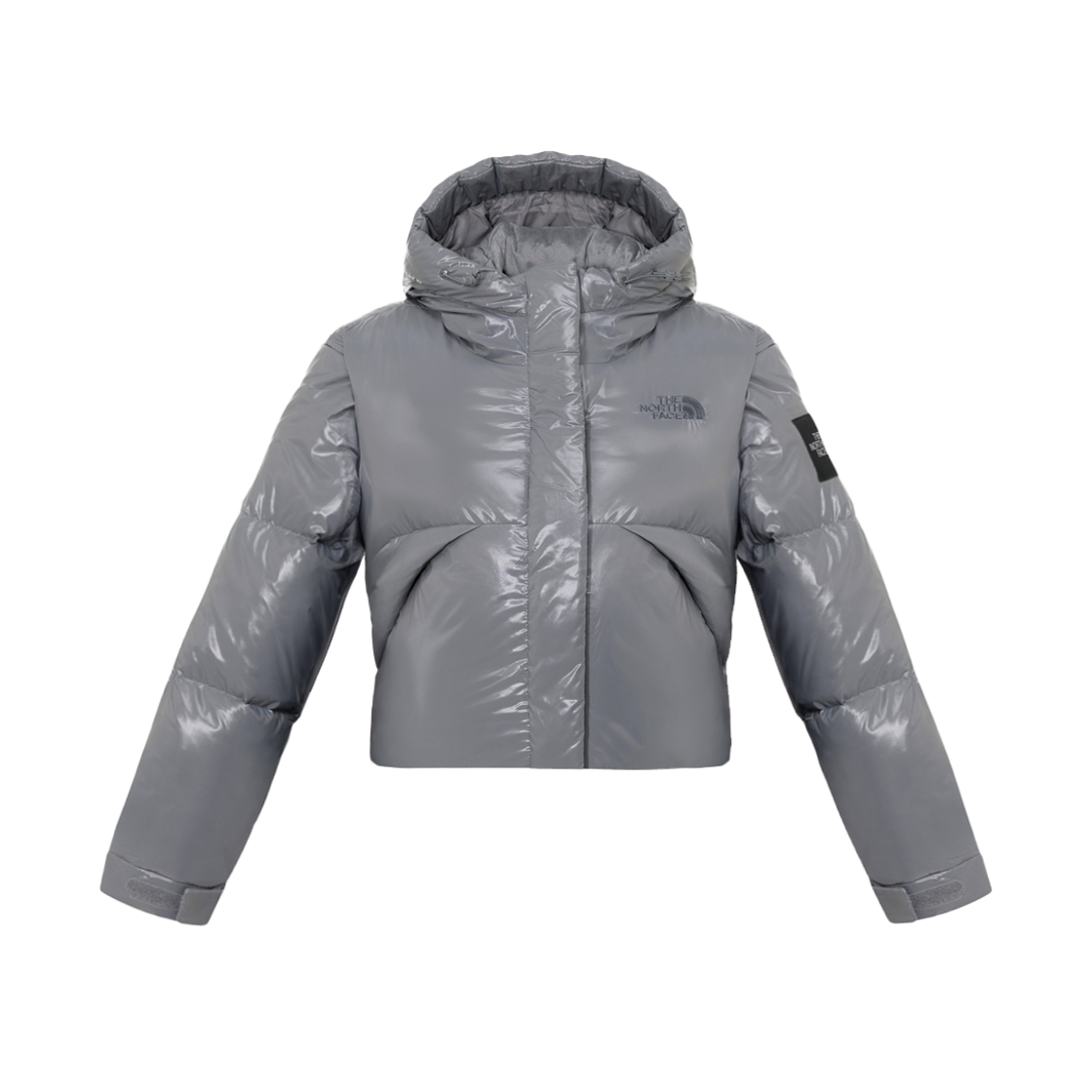 NJ1DQ81L (W) The North Face Glossy Elberon RDS Down Jacket Gray