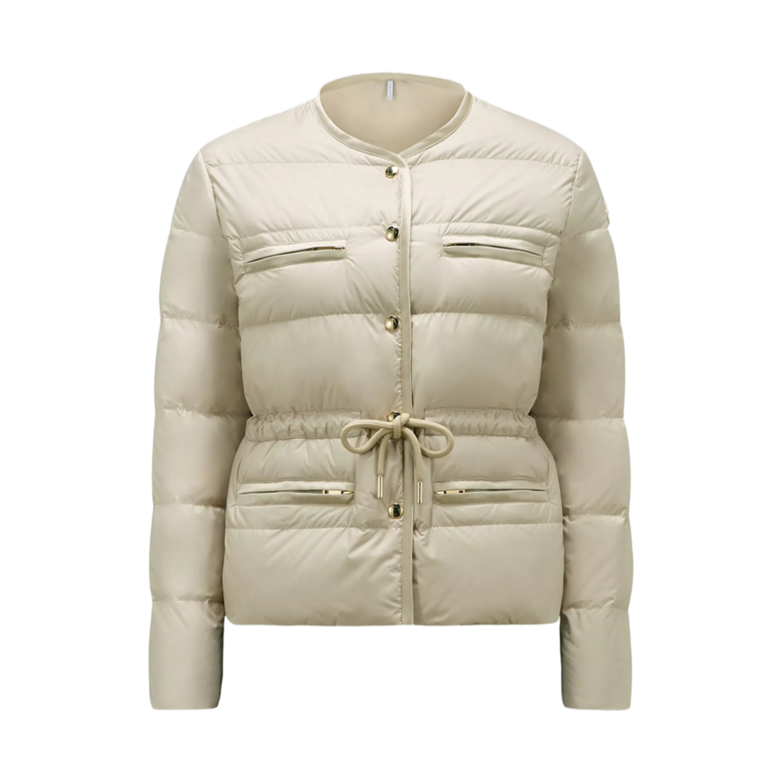 J1-093-1A00054-596ZR-20N (W) Moncler Echione Short Down Jacket Beige - 24FW