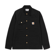Carhartt WIP Dearborn Canvas (unlined) Michigan Chore Coat Black - Spring