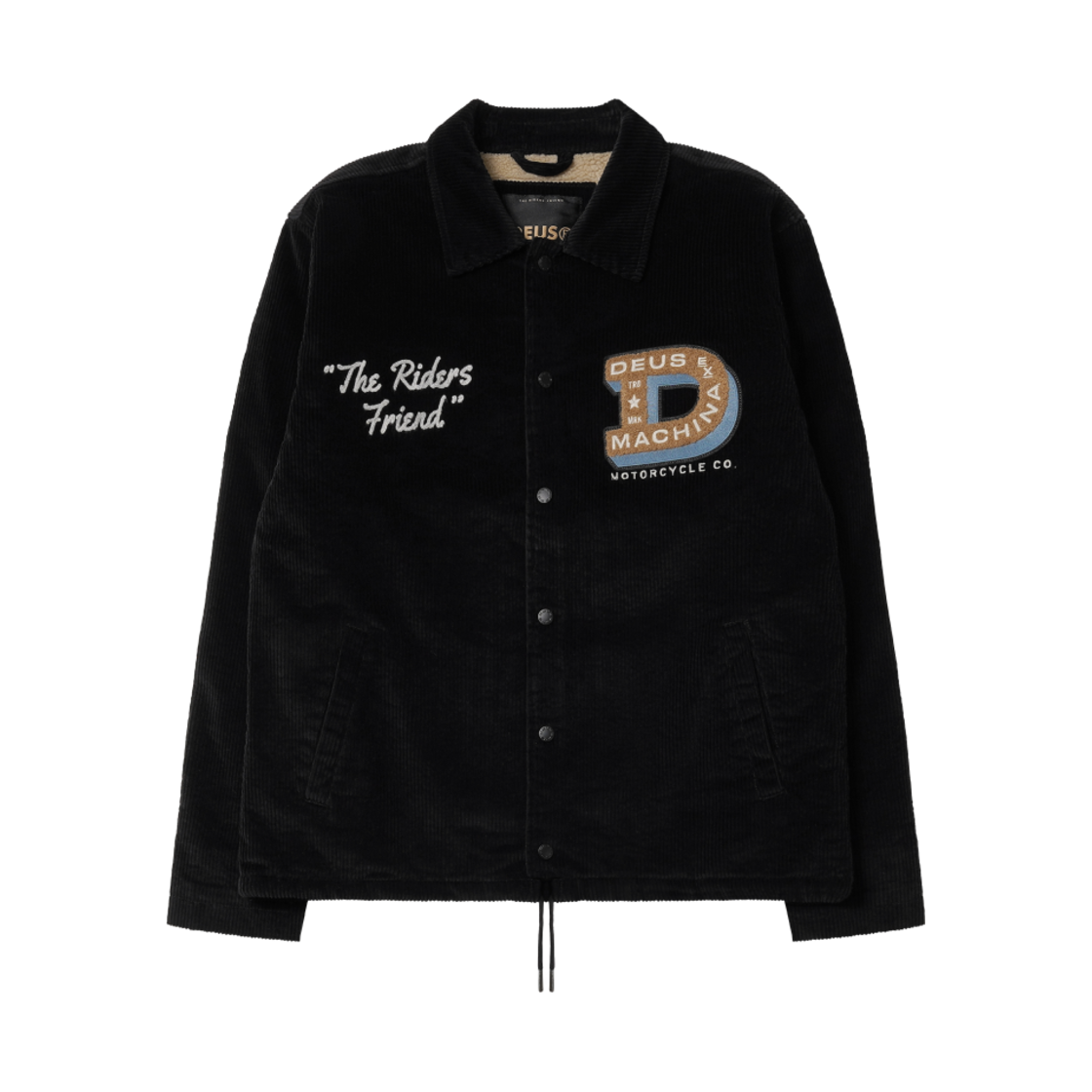 데우스 엑스 마키나 라이더스 프렌드 코치 자켓 블랙(Deus Ex Machina Riders Friend Coach Jacket Black)