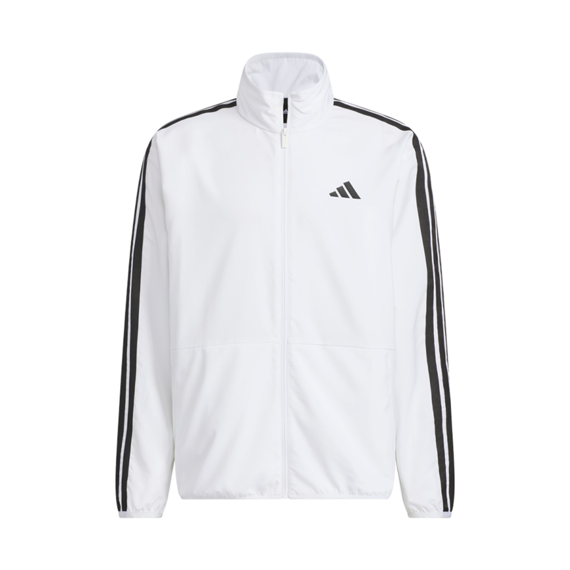 아디다스 3S 레귤러 핏 라이트 우븐 트랙탑 화이트 - KR 사이즈(Adidas 3S Regular Fit Light Woven Track Top White - KR Sizing) - 1