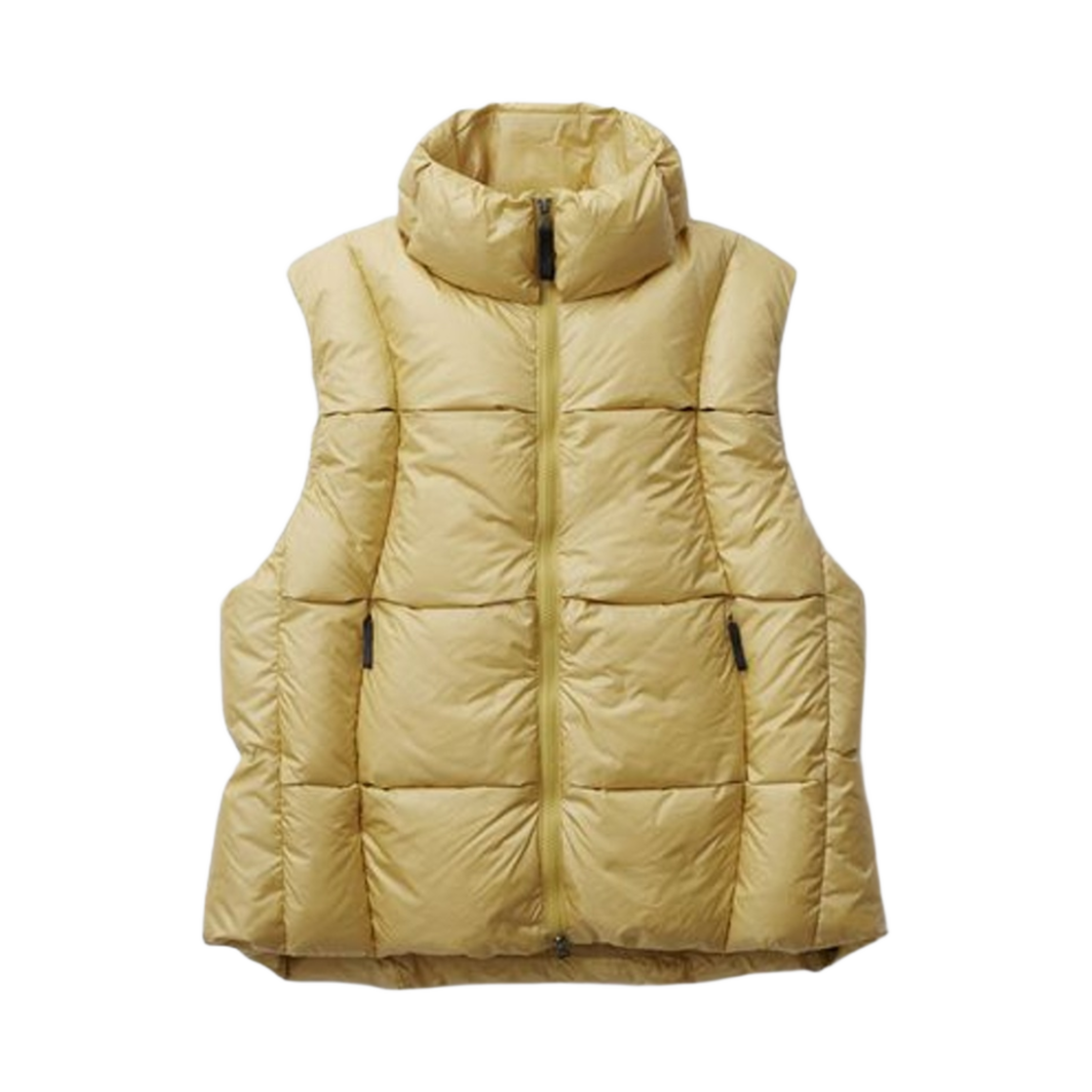 GZ23301 Goldwin 0 Three Dimensional Down Vest Pale Gold