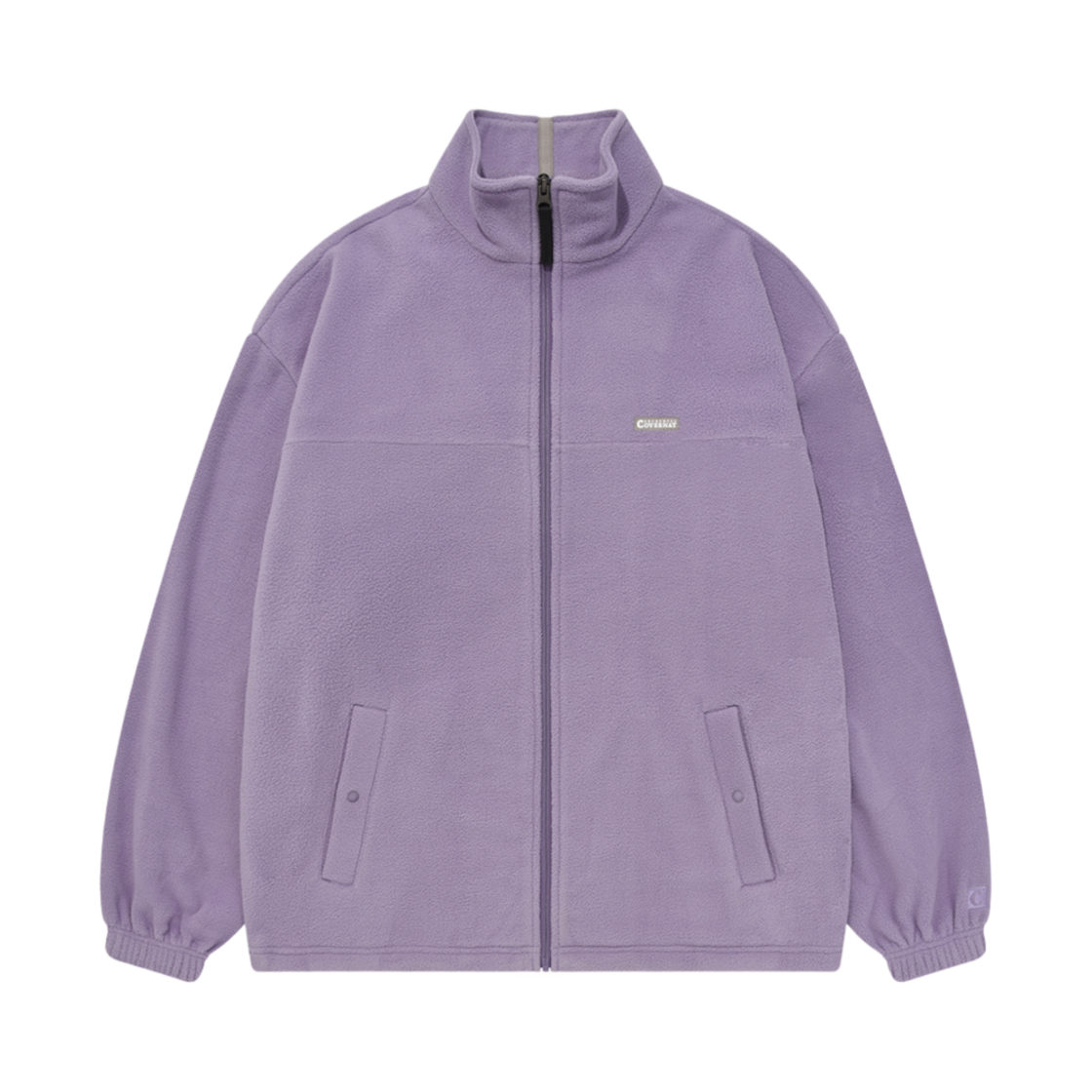 커버낫 플리스 집업 자켓 라벤더(Covernat Fleece Zip Up Jacket Lavender)