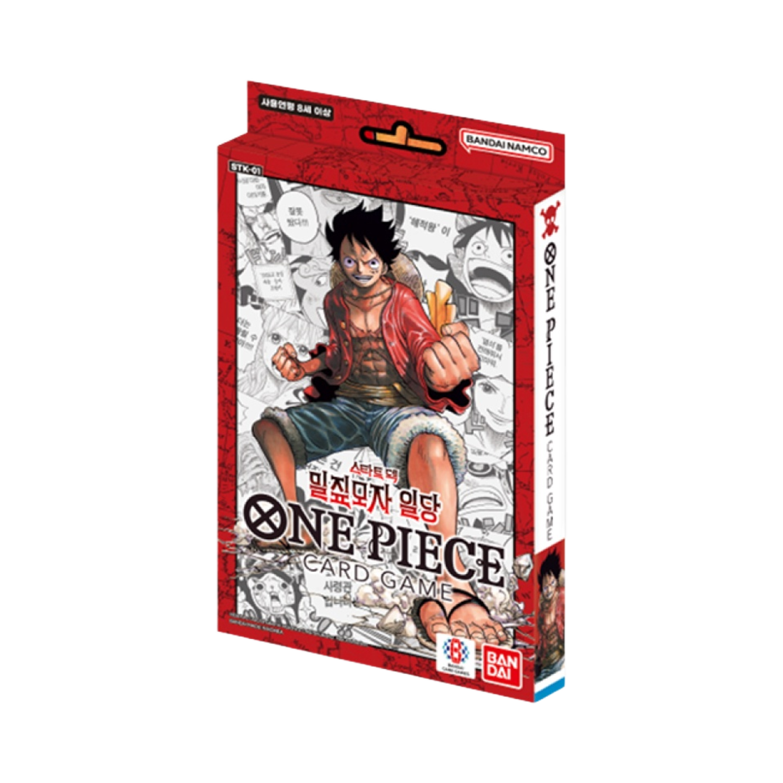 - Bandai One Piece Card Game Straw Hat Pirates STK-01 (Korean Ver.)