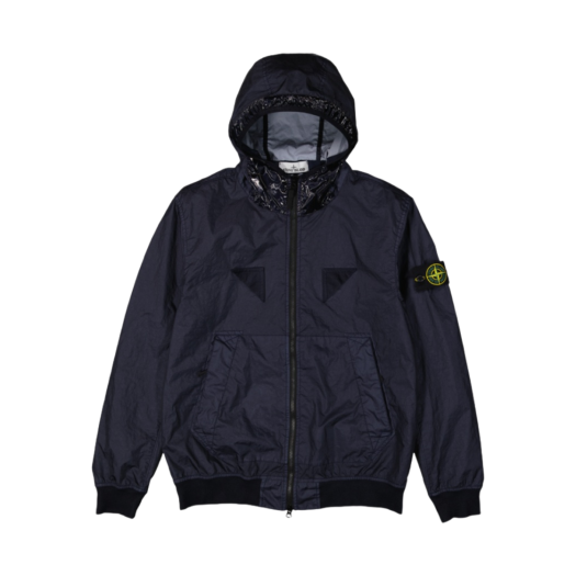 Stone Island 40723 Membrana 3L TC Hooded Jacket Navy Blue - 23SS
