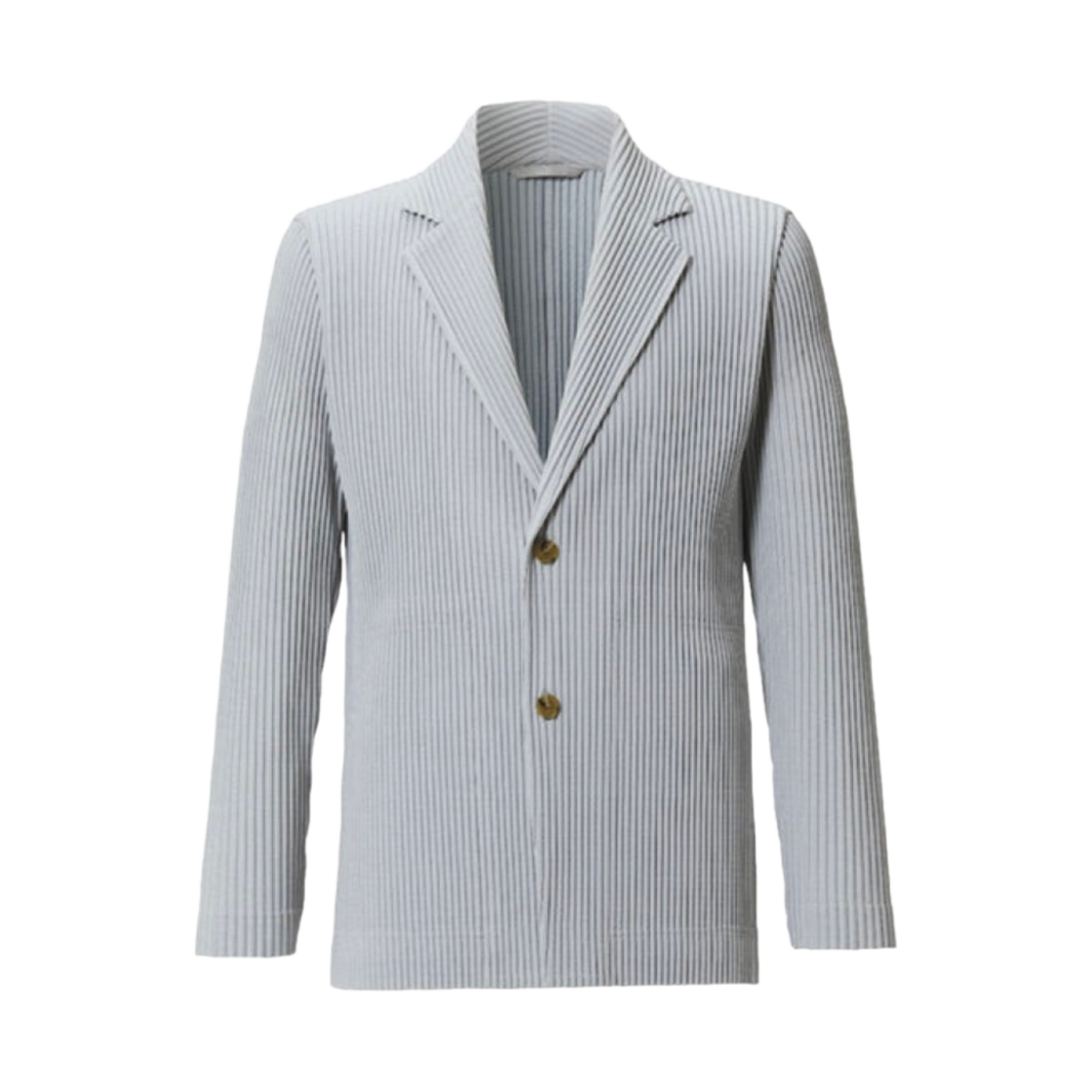 옴므 플리세 이세이 미야케 베이직 자켓 라이트 그레이(Homme Plisse Issey Miyake Basics Jacket Light Gray)