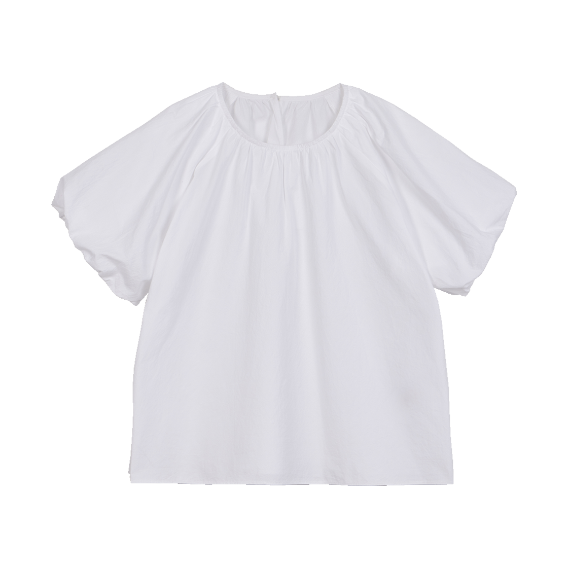 FB2BL1650FWH Fielders Shorts Shirring Blouse White