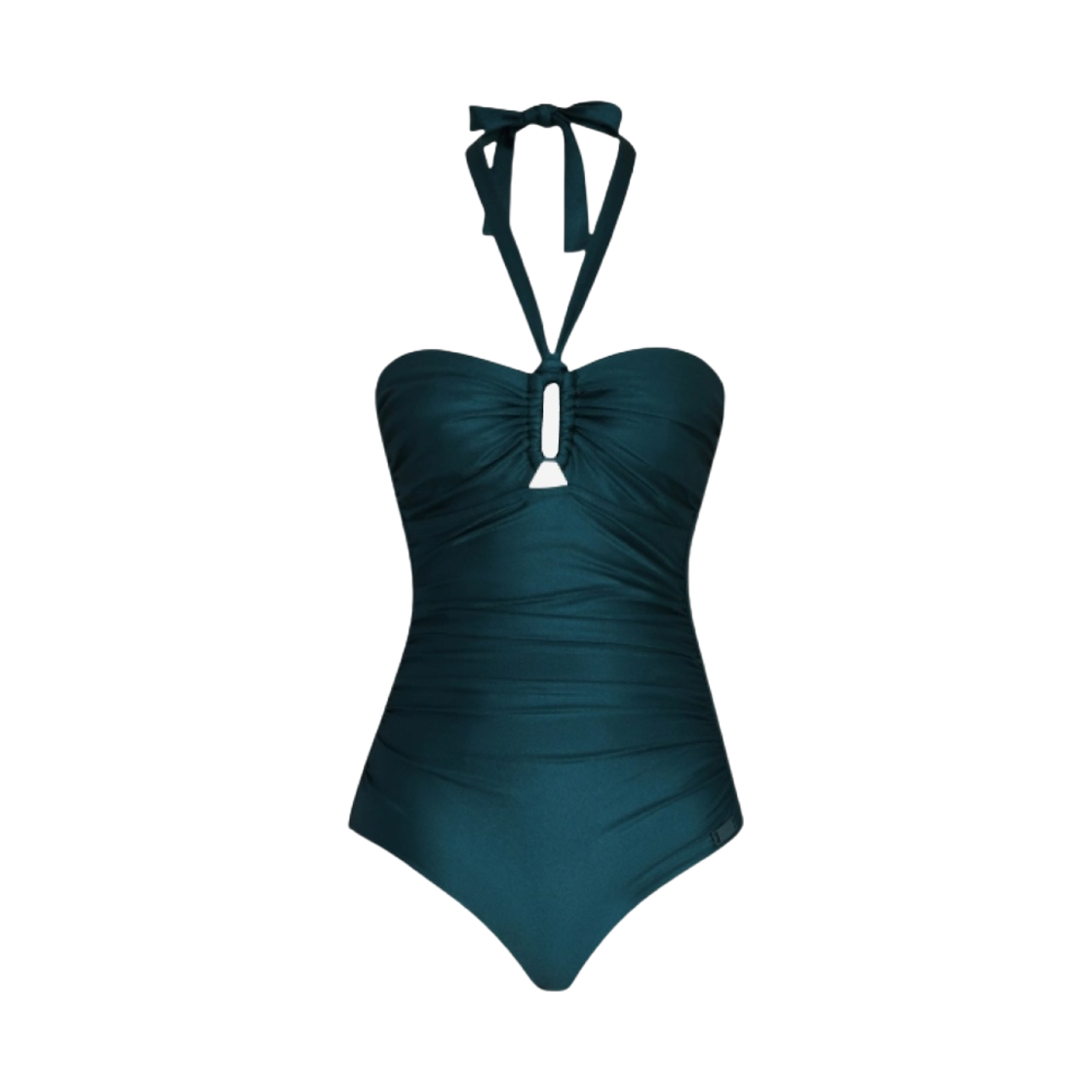 (W) 짐머만 세퍼레이트 와이드 링크 원피스 스윔수트 틸((W) Zimmermann Separates Wide Link One-Piece Swimsuit Teal)
