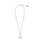 Vivienne Westwood Mini Bas Relief Pendant Pink Gold