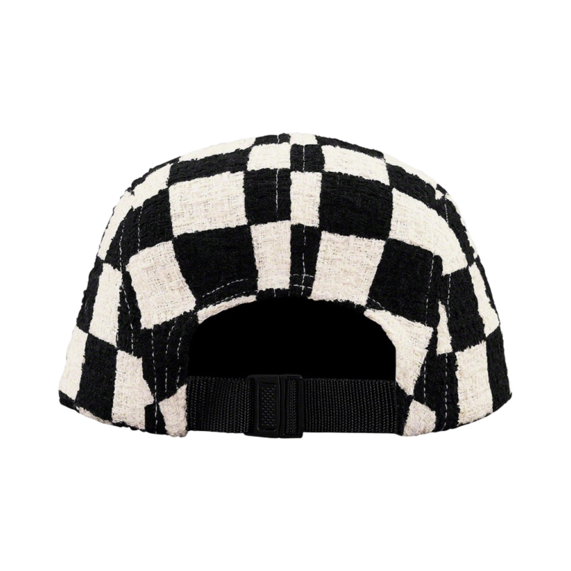 슈프림 체커보드 부클 캠프캡 블랙 - 19SS(Supreme Checkerboard Boucle Camp Cap Black - 19SS) - 2