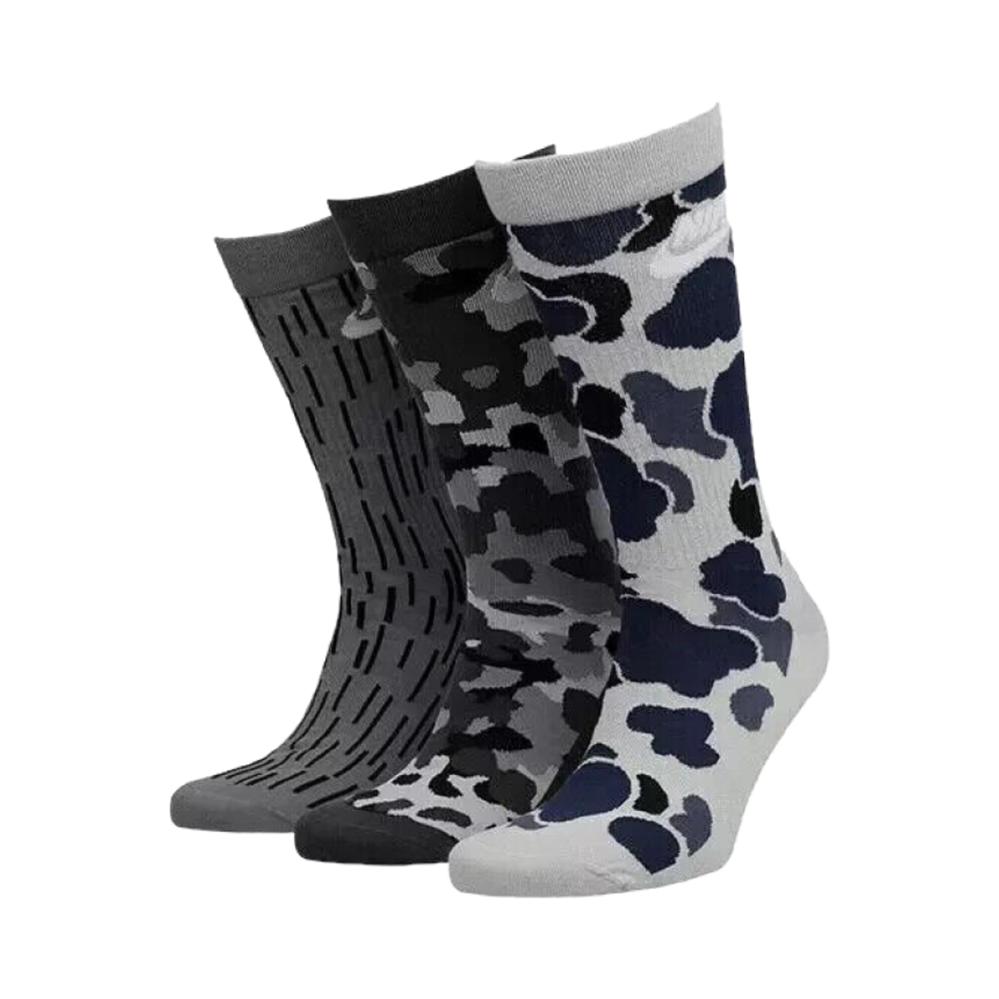 DH3414-902 Nike Everyday Essential Crew Socks Multicolor (3 Pack/Korean Ver.)