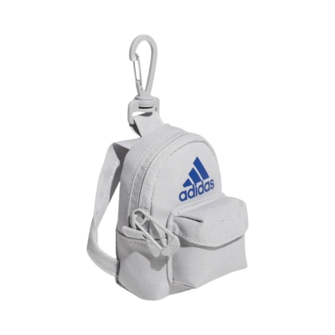 아디다스 패커블 백 키링 라이트 솔리드 그레이 로얄 블루(Adidas Packable Bag Keyring Light Solid Grey Royal Blue) - 2