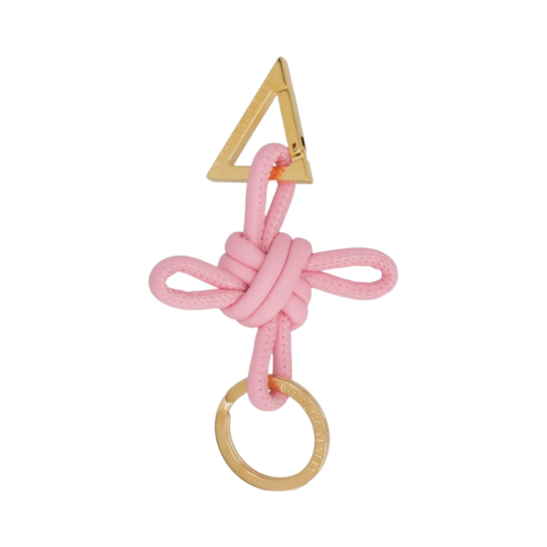 보테가 베네타 트라이앵글 키링 리본(Bottega Veneta Triangle Keyring Ribbon)