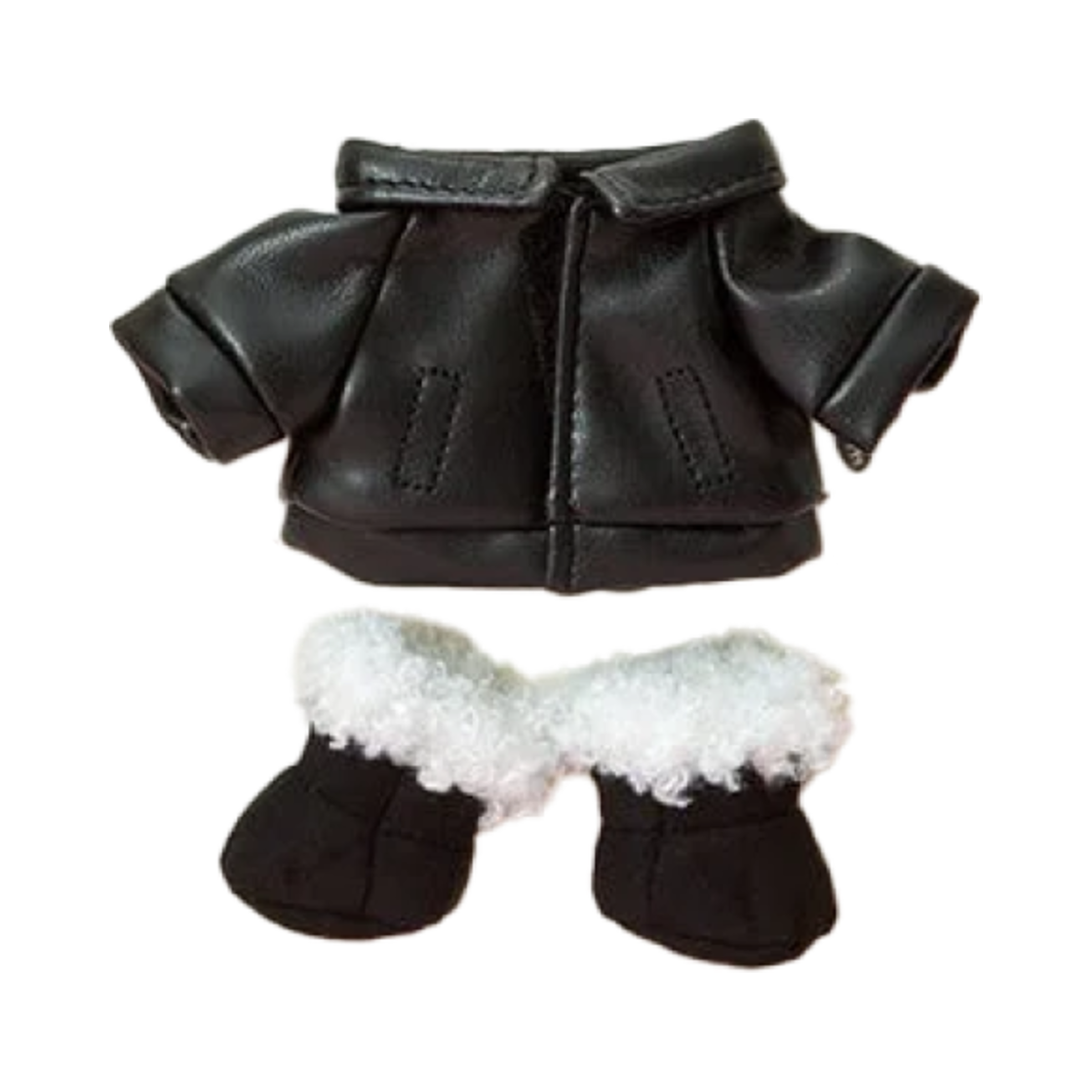 모남희 x 꼴레 FW 쁘띠 클로젯 레더 자켓 키링 블랙(Monamhee x Colle FW Petit Closet Leather Jacket Keyring Black)