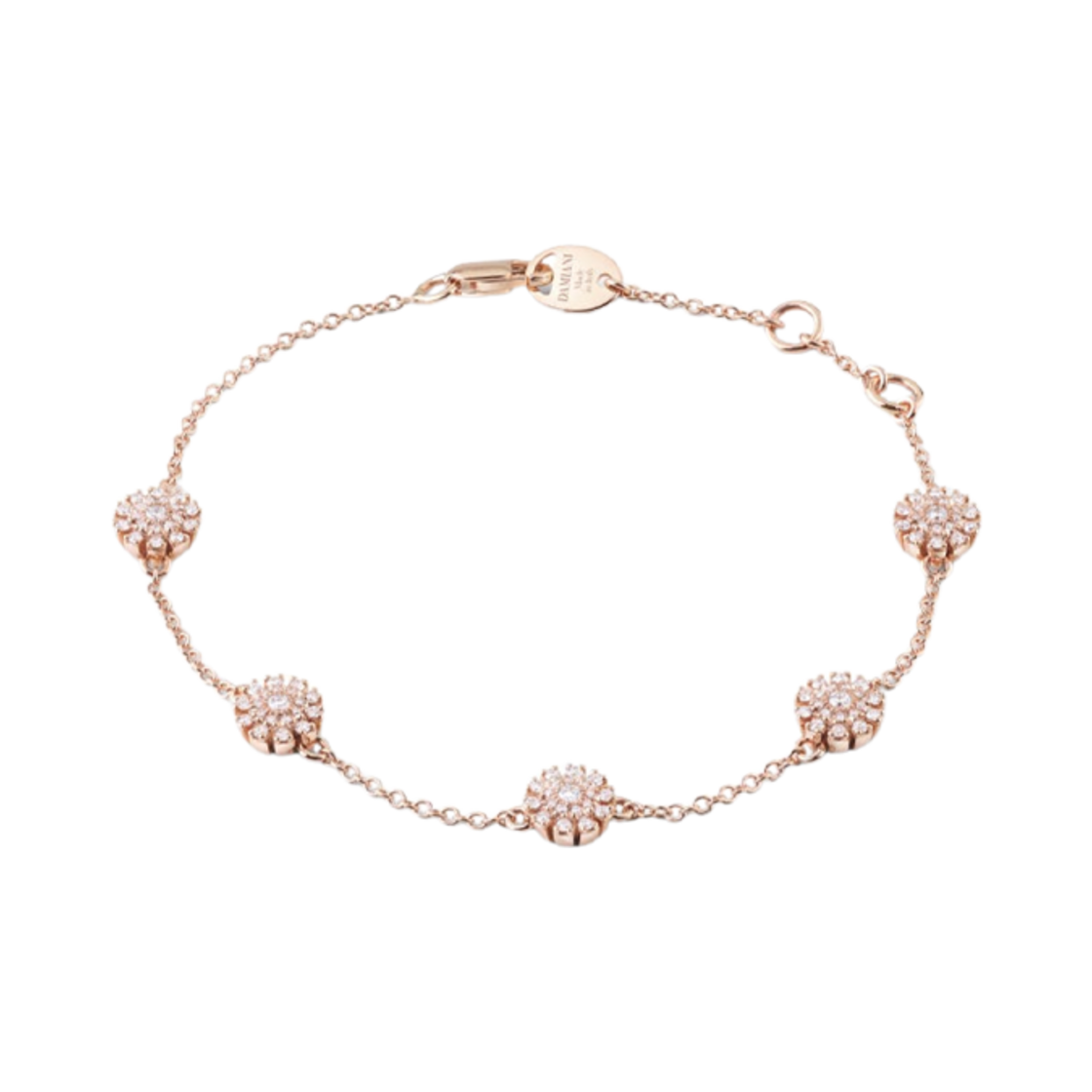 다미아니 마르게리타 다이아몬드 브레이슬릿 핑크 골드(Damiani Margherita Diamonds Bracelet Pink Gold)