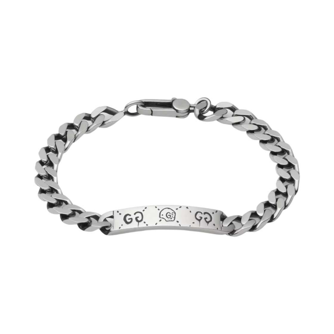 구찌 고스트 체인 브레이슬릿 실버(Gucci Ghost Chain Bracelet Silver)