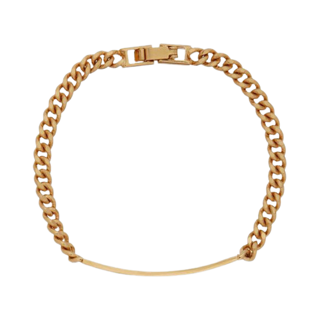 생로랑 메탈 ID 브레이슬릿 골드(Saint Laurent ID Bracelet in Metal Gold) - 2