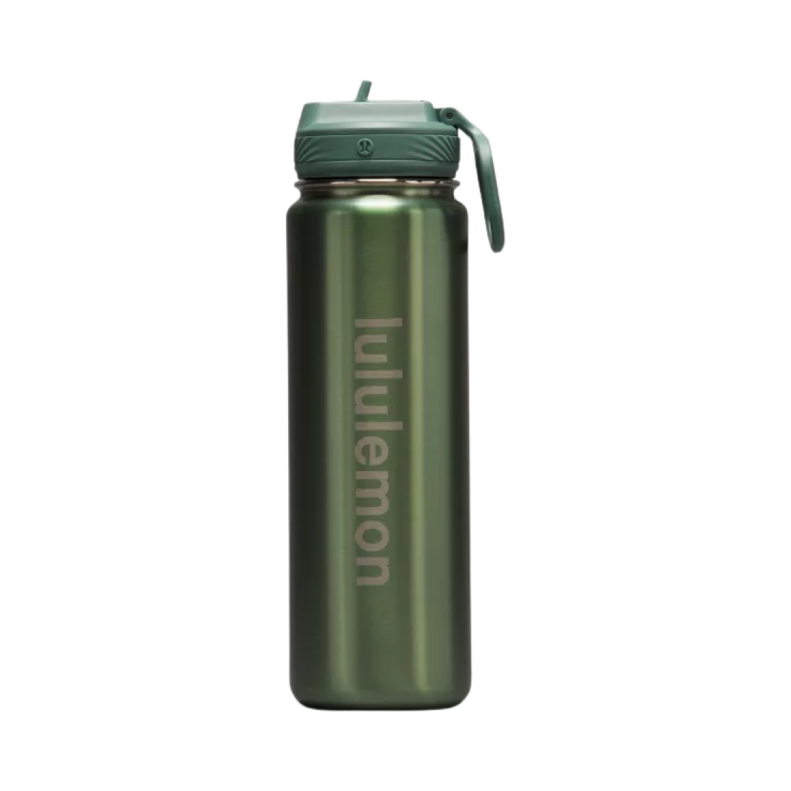 룰루레몬 백 투 라이프 스포츠 보틀 24온즈 스트로우 리드 샤인 그레이 유칼립투스(Lululemon Back to Life Sports Bottle 24 oz. Straw Lid Shine Grey Eucalyptus)