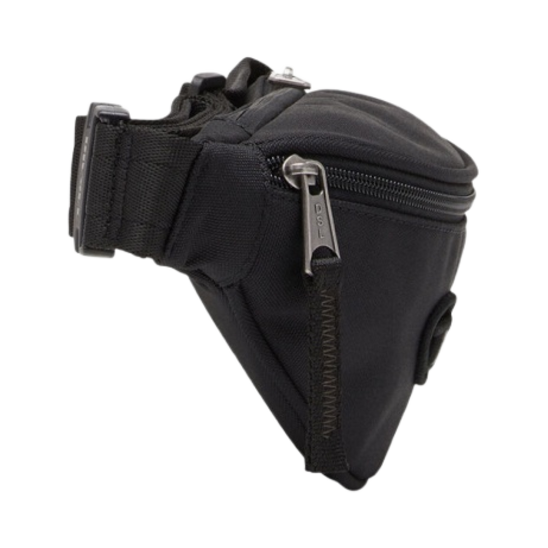 디젤 D.90 벨트백 인 헤비 듀티 패브릭 블랙(Diesel D.90 Belt Bag in Heavy Duty Fabric) - 2