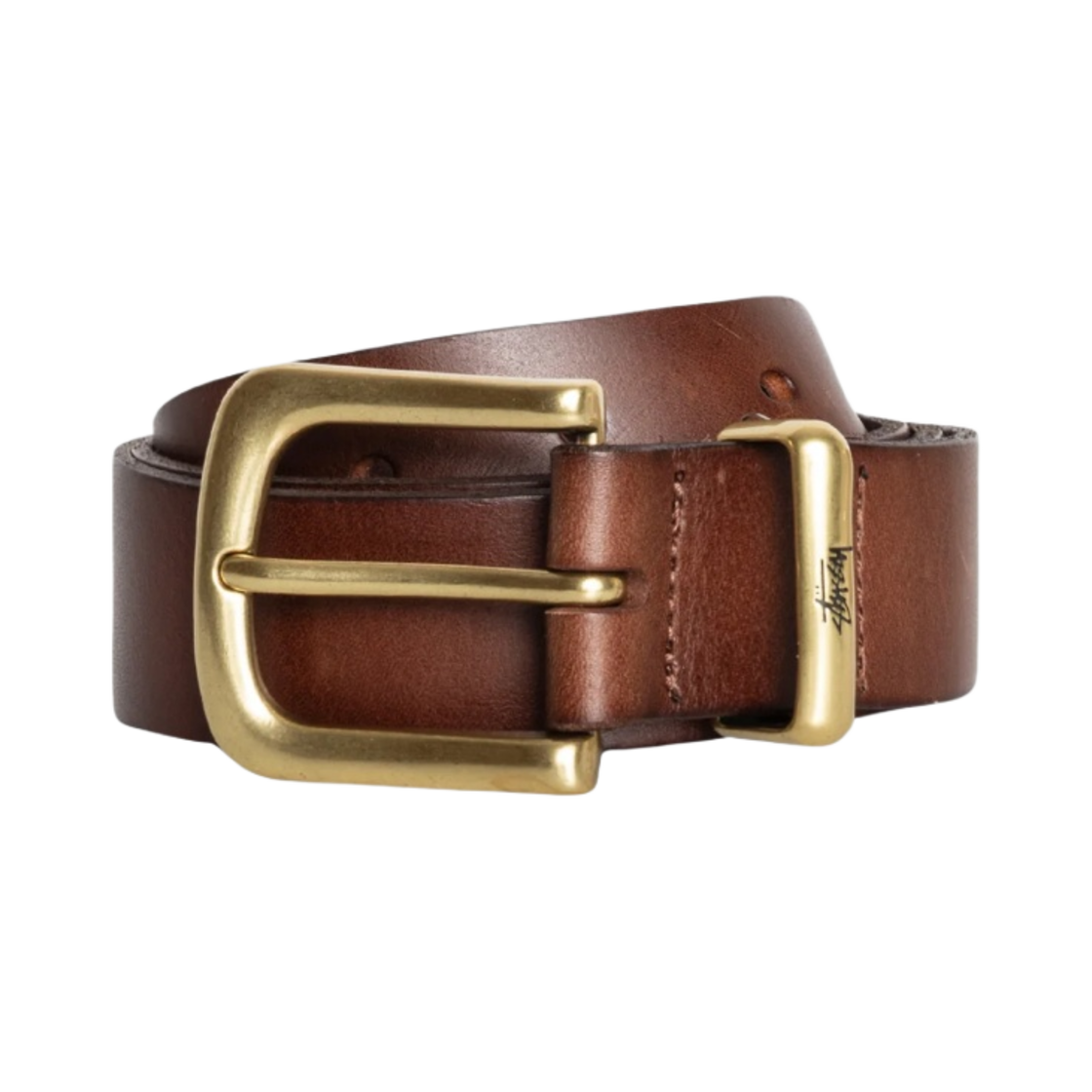 스투시 메탈 S 팁 벨트 데저트(Stussy Metal S Tip Belt Desert)