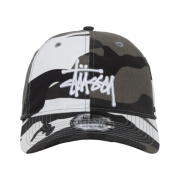 Stussy Basic New Era 9Twenty Basic Strapback Snow Camo