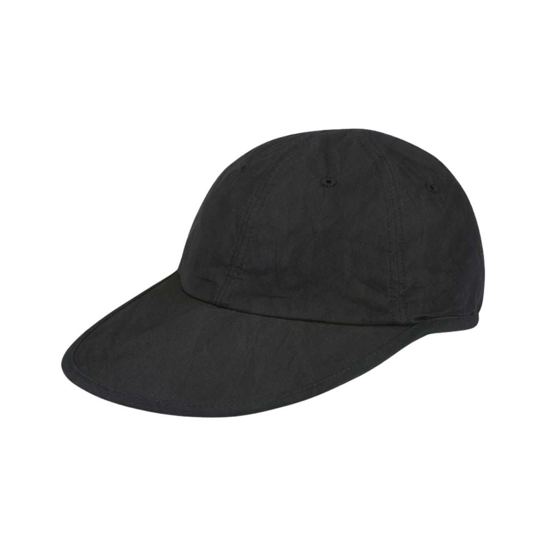 YPA24AWCAPBK Youche AR Creased Six Panel Cap Black