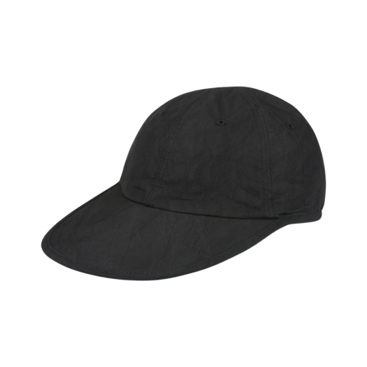 YPA24AWCAPBK Youche AR Creased Six Panel Cap Black