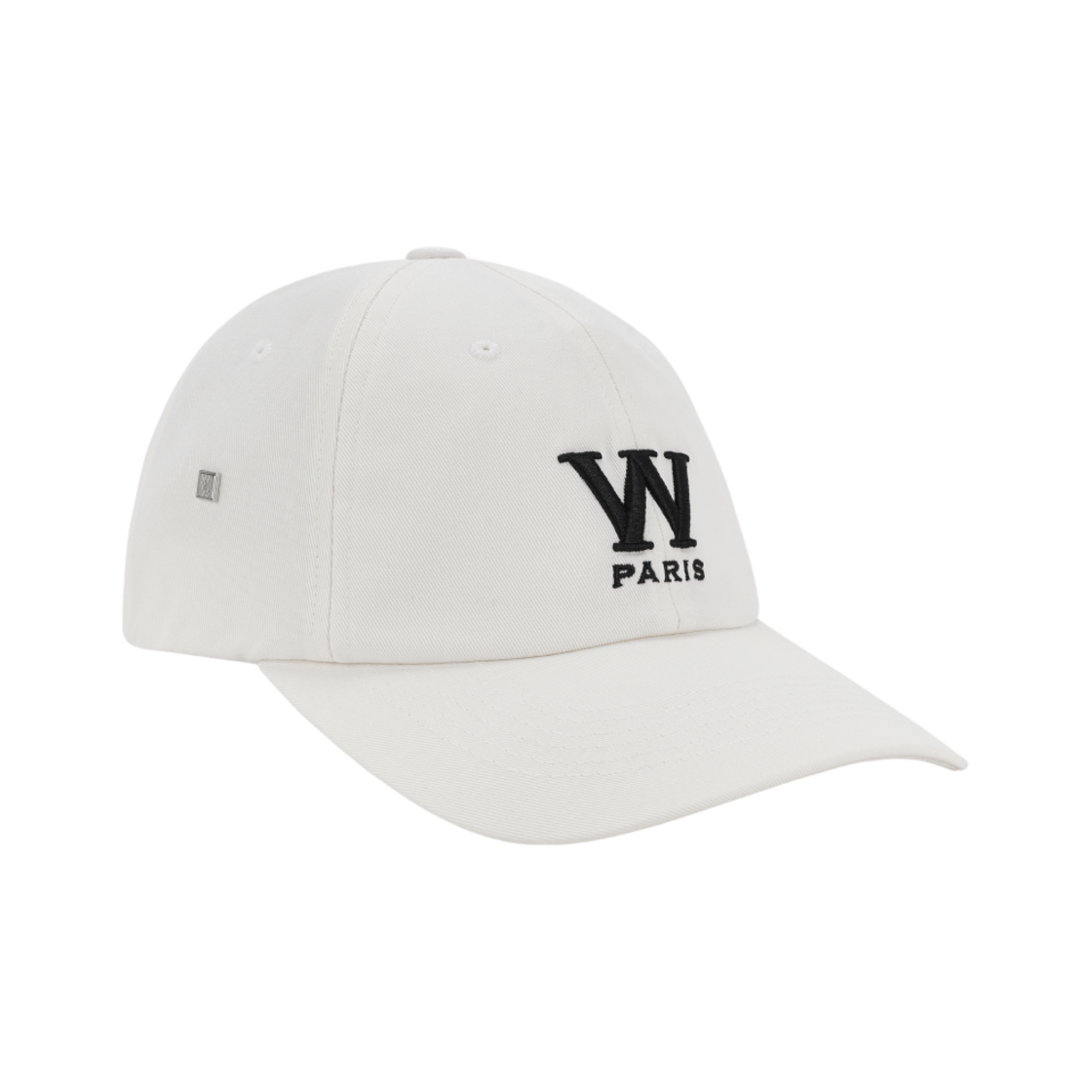 우영미 W 패치 볼캡 화이트 - 23SS(Wooyoungmi W Patch Ball Cap White - 23SS)