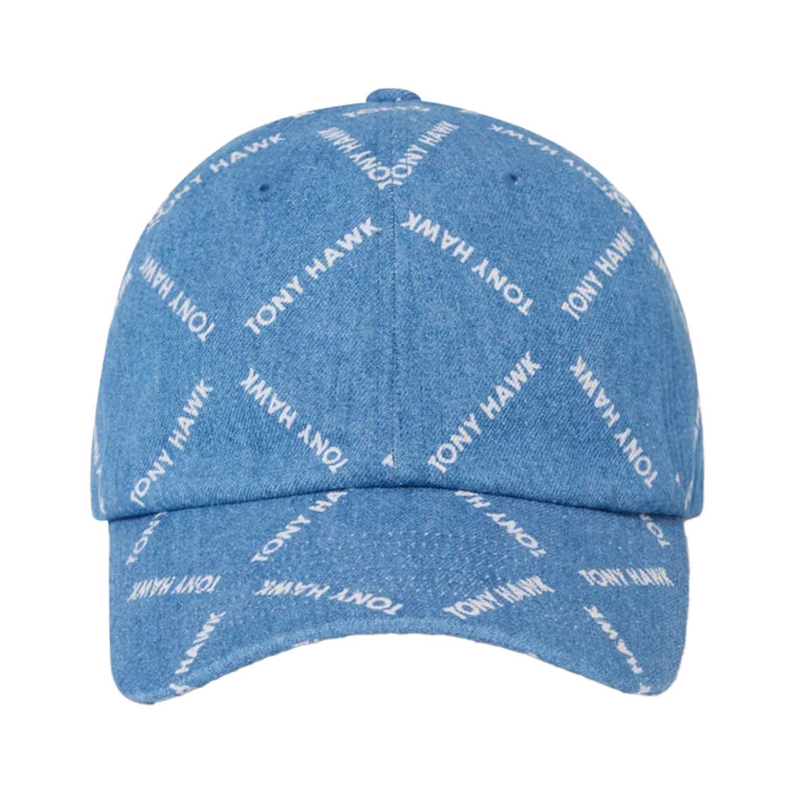 토니호크 데님 올오버 베이스볼 캡 인디고(TONYHAWK Denim All Over Baseball Cap Indigo)