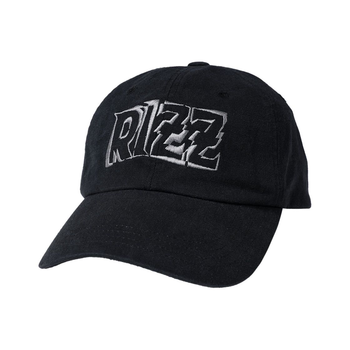 멜로우 리즈 엠브로이더드 볼캡 블랙(MELLOW Rizz Embroidered ball Cap Black)