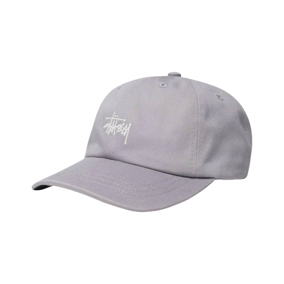 스투시 베이직 스탁 로우 프로 캡 그레이(Stussy Basic Stock Low Pro Cap Grey) - 1