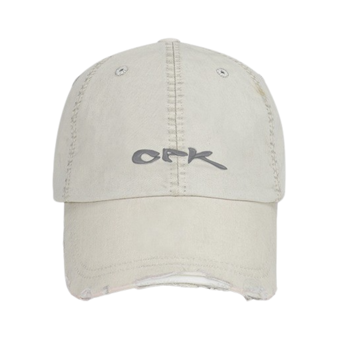 코스트퍼킬로 로고 캡 그레이