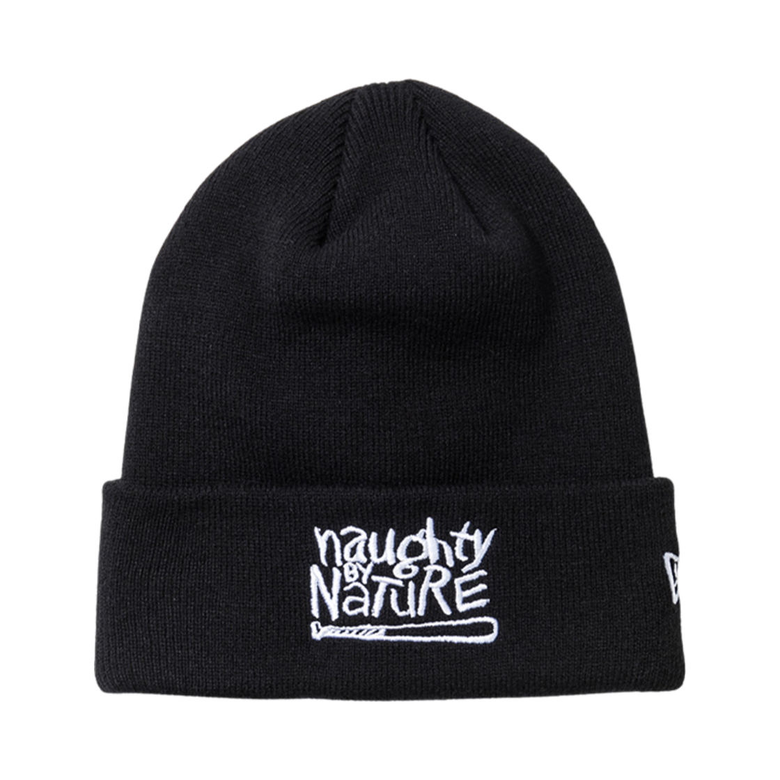 14679765 New Era x Naughty By Nature Cuff Beanie Black