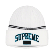 Supreme Fleece Lined Beanie White - 22FW