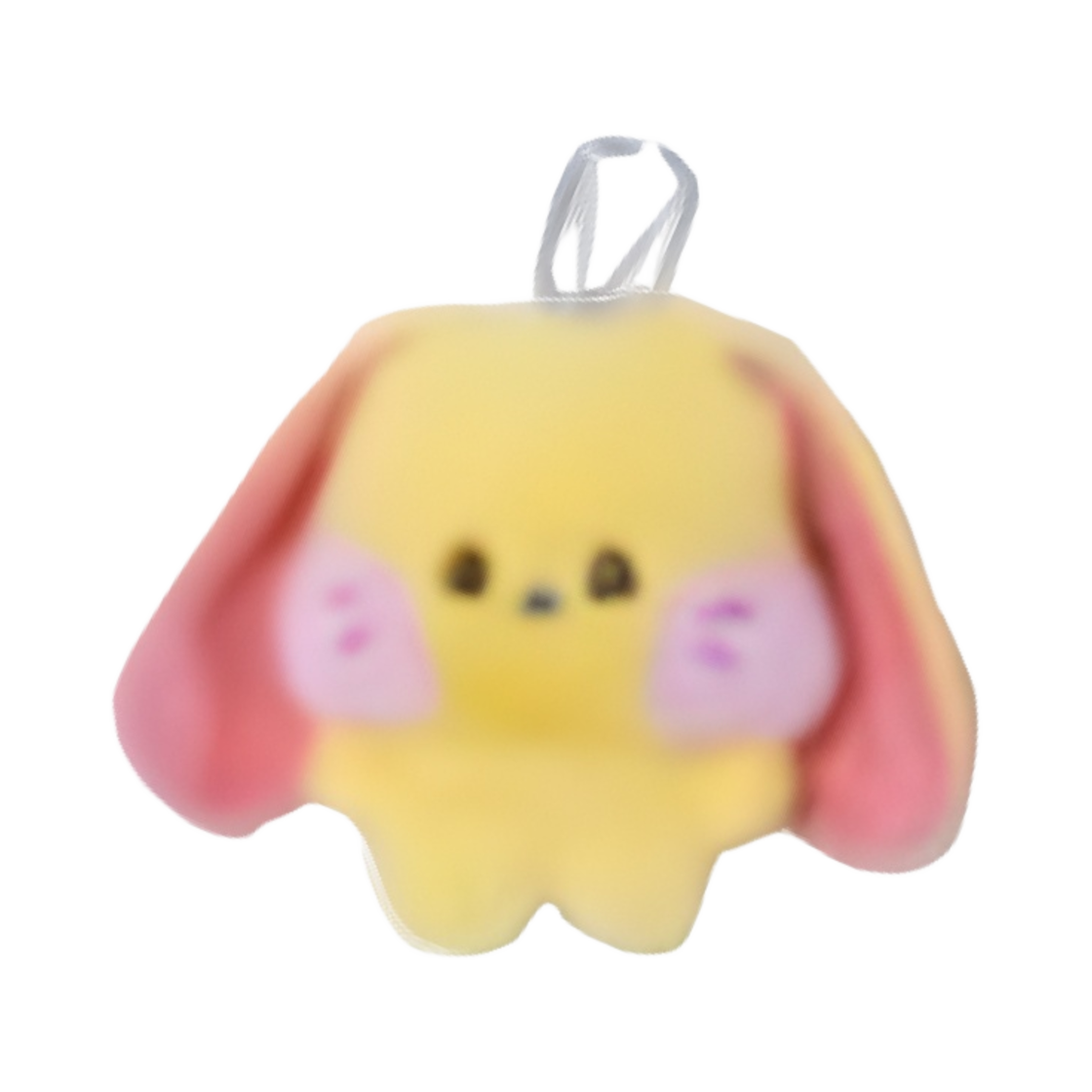 뉴진스 버니니 에코백 플러쉬 옐로우 - 일본 한정(NewJeans Bunini Eco Bag in Plush Yellow - Japan Exclusive)