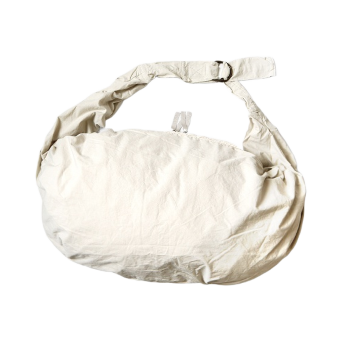 K2405XB526 Kapital High Density OX Transit Snufkin Bag Ivory