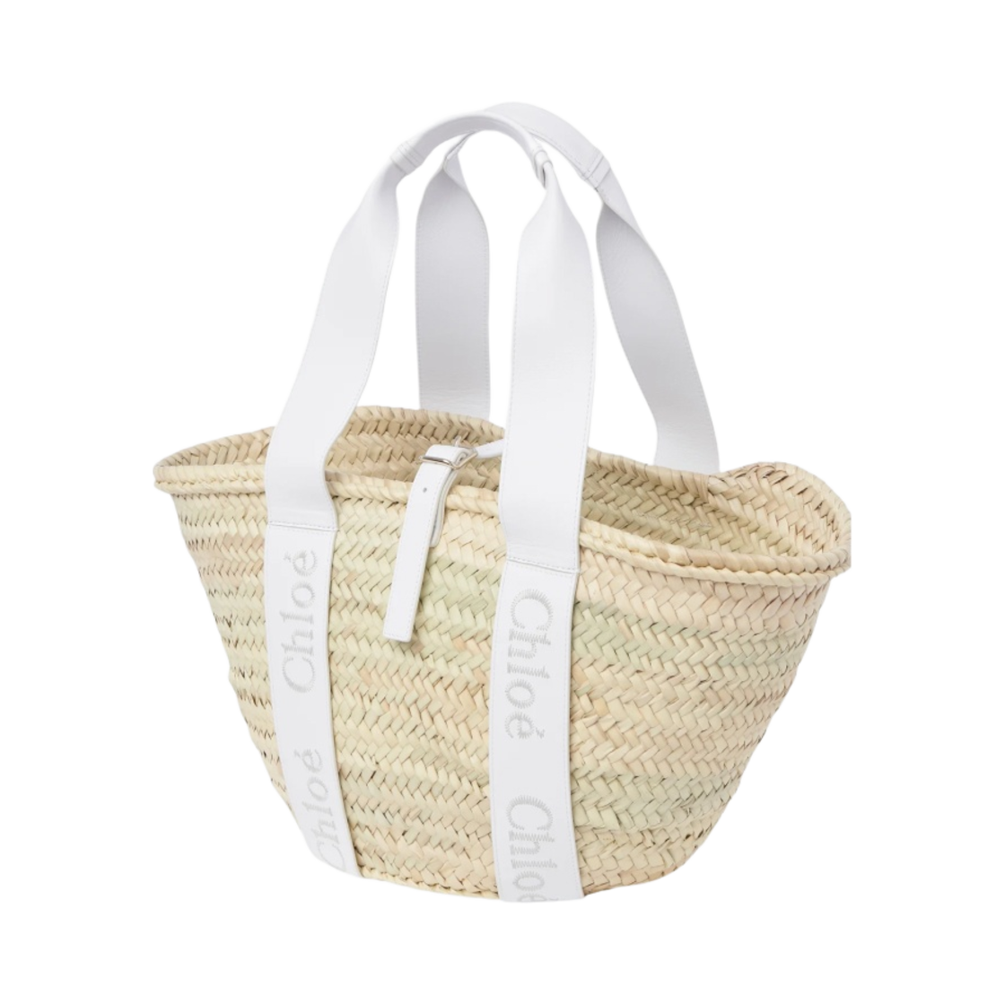 끌로에 센스 미디움 베스킷백 크리스탈 화이트(Chloe Sense Medium Basket Bag Crystal White) - 2