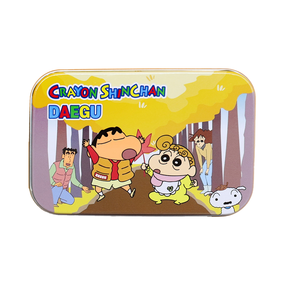 8809868972731 Daewonmedia Crayon Shin Chan Sticker Tin Case Set Daegu