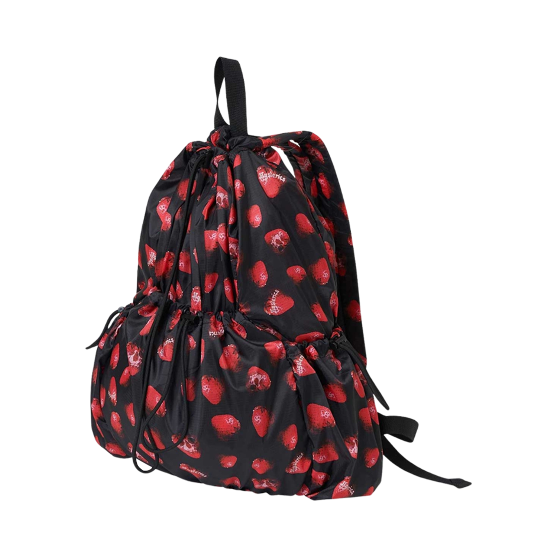 01251QB02 Hysteric Glamour Ripstop Drawstring Daypack Black