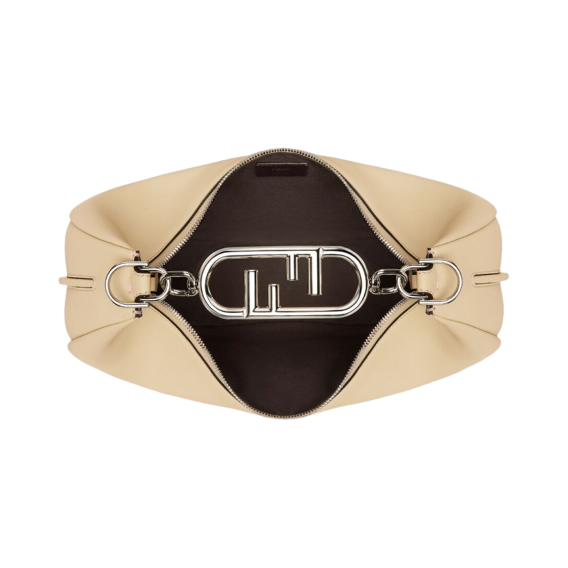 펜디 펜디그라피 미디움백 레더 베이지(Fendi Fendigraphy Medium Bag Leather Beige) - 5