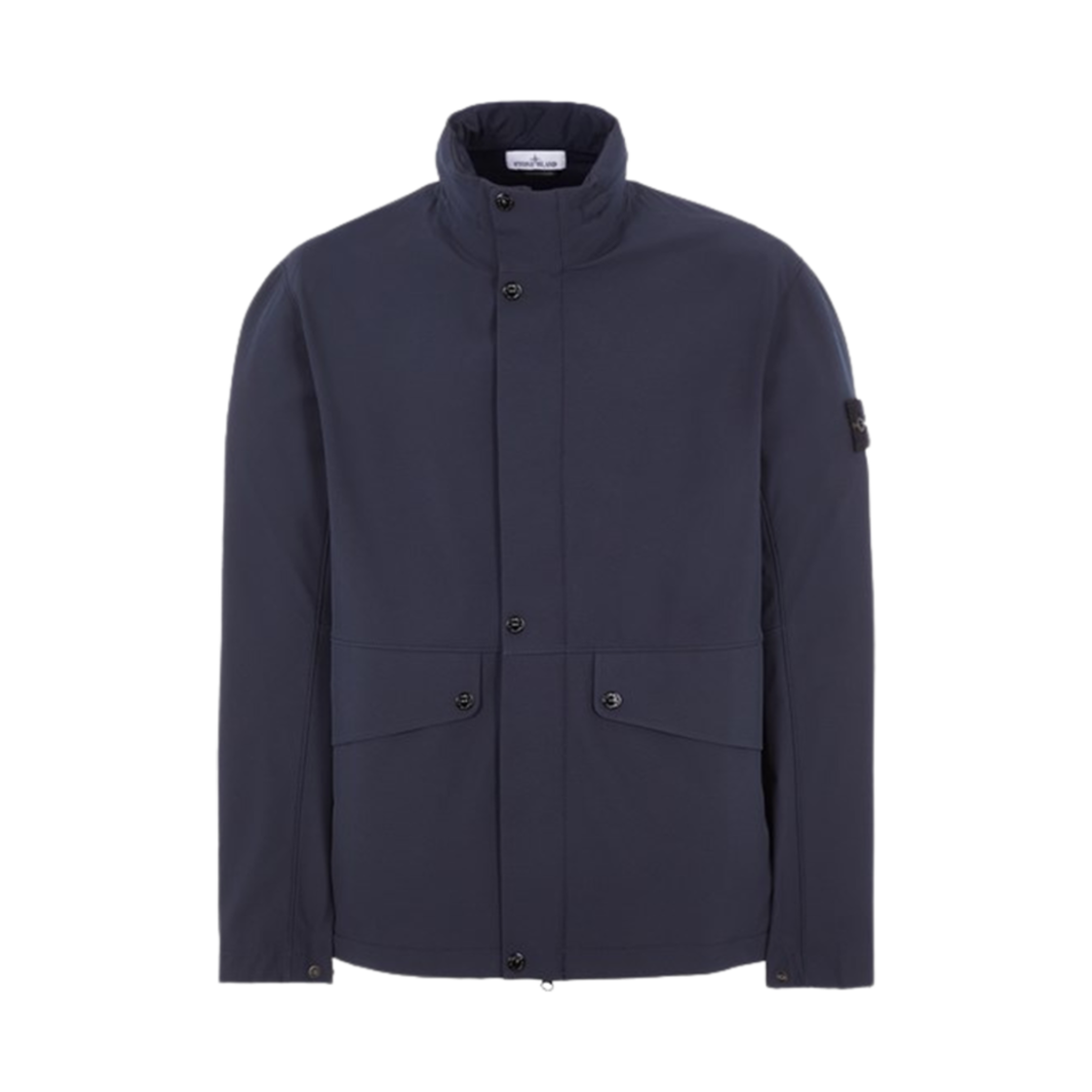 801540327-V0020 Stone Island 40327 Light Soft Shell-R E.Dye Technology In Recycled Polyester Blue - 24SS