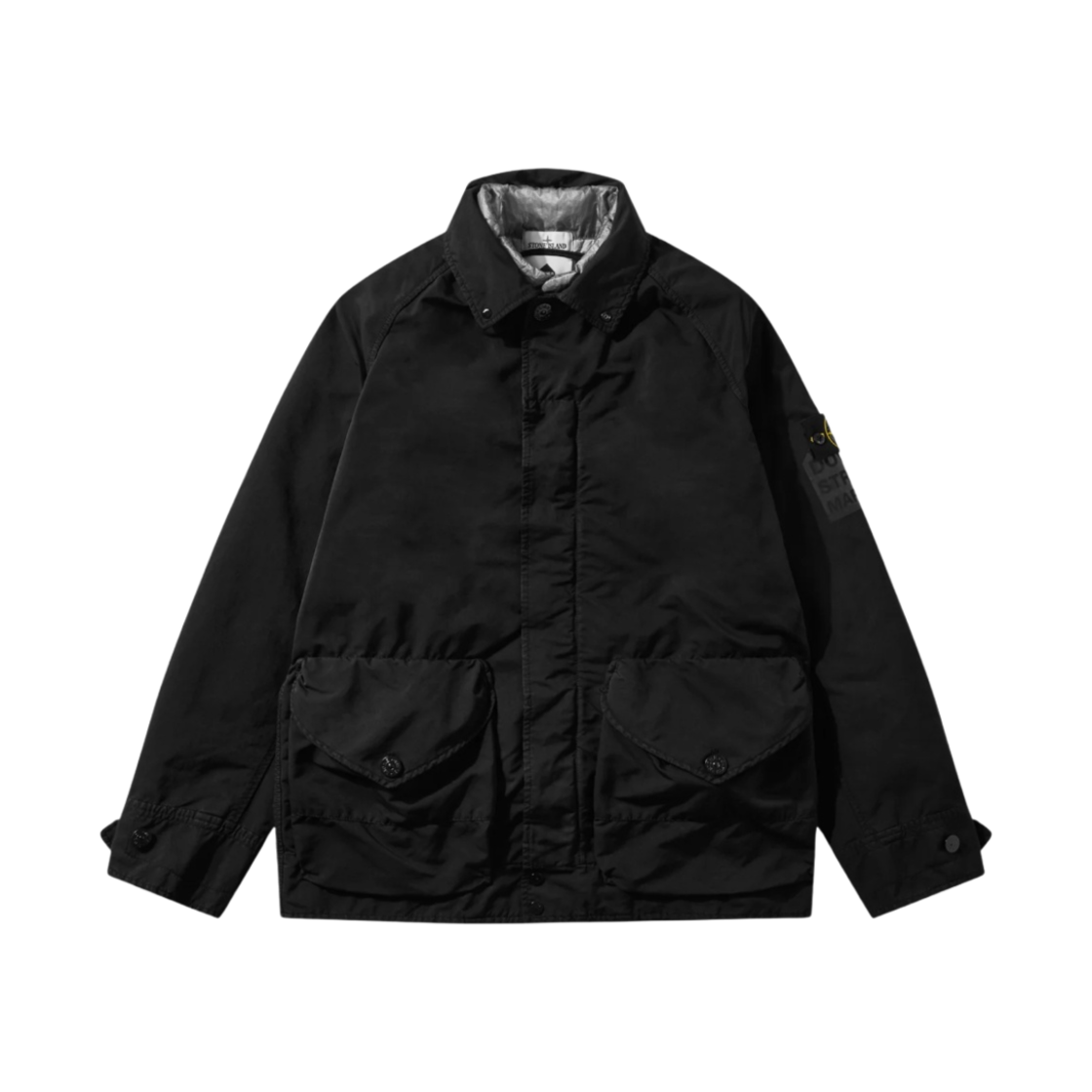 스톤 아일랜드 x 도버 스트리트 마켓 데이비드-TC 자켓 블랙 - 23FW(Stone Island x DSM David-TC Jacket Black - 23FW) - 1