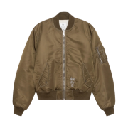 Stussy Built Reversible Bomber Jacket Brown