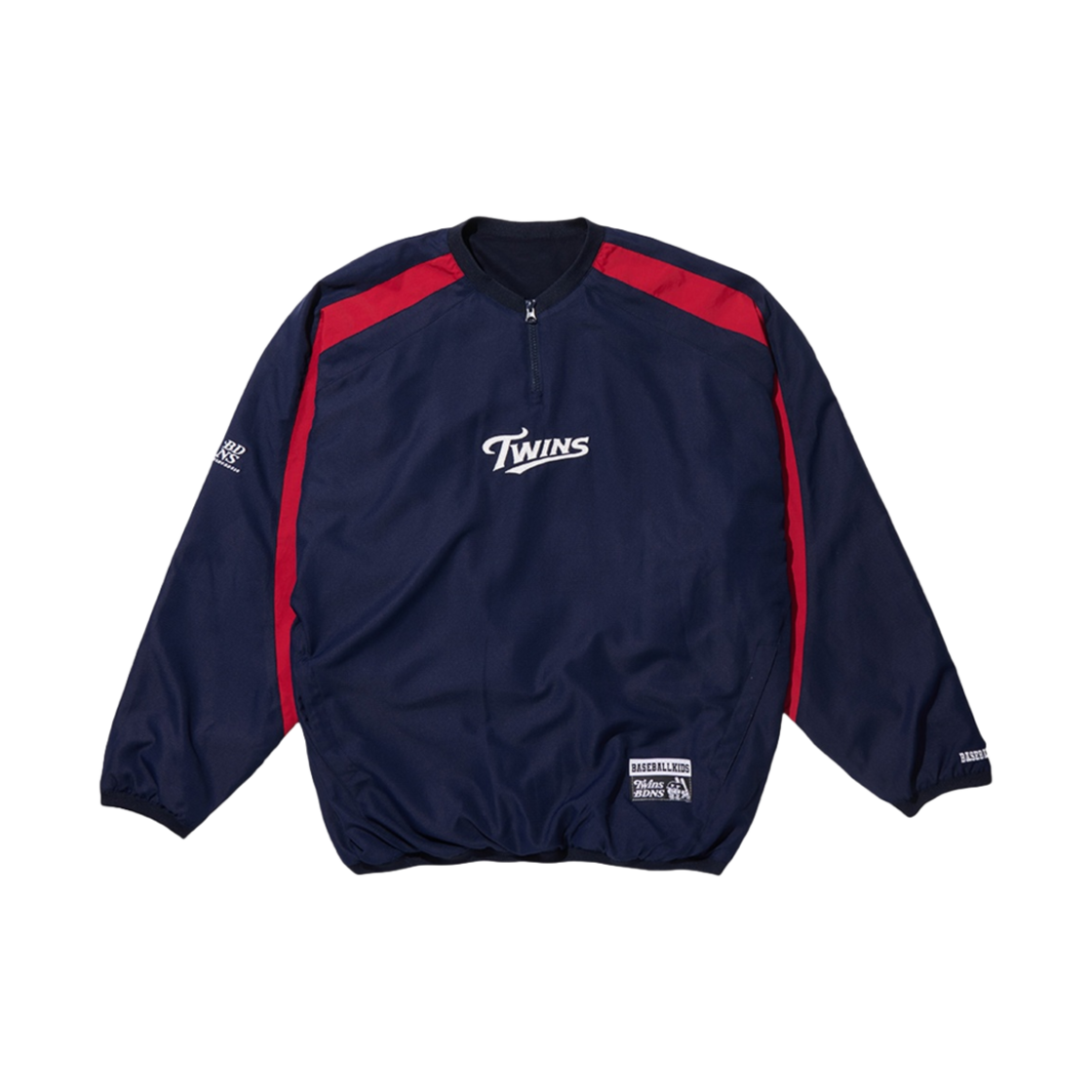 빠더너스 x LG 트윈스 하프 집업 자켓 네이비(BDNS x LG TWINS Half Zip-Up Jacket Navy)