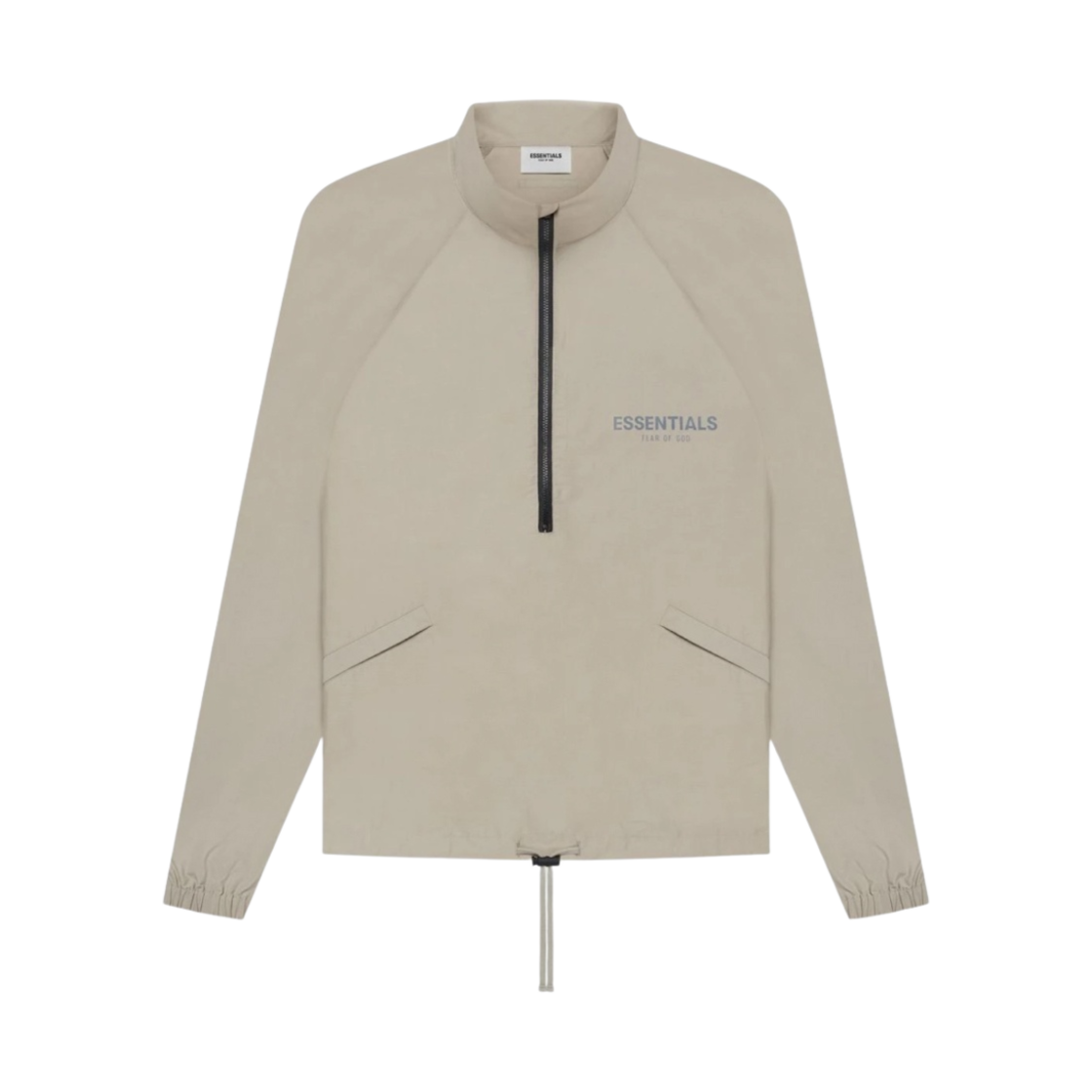 - Essentials Half-Zip Track Jacket Moss - 21SS