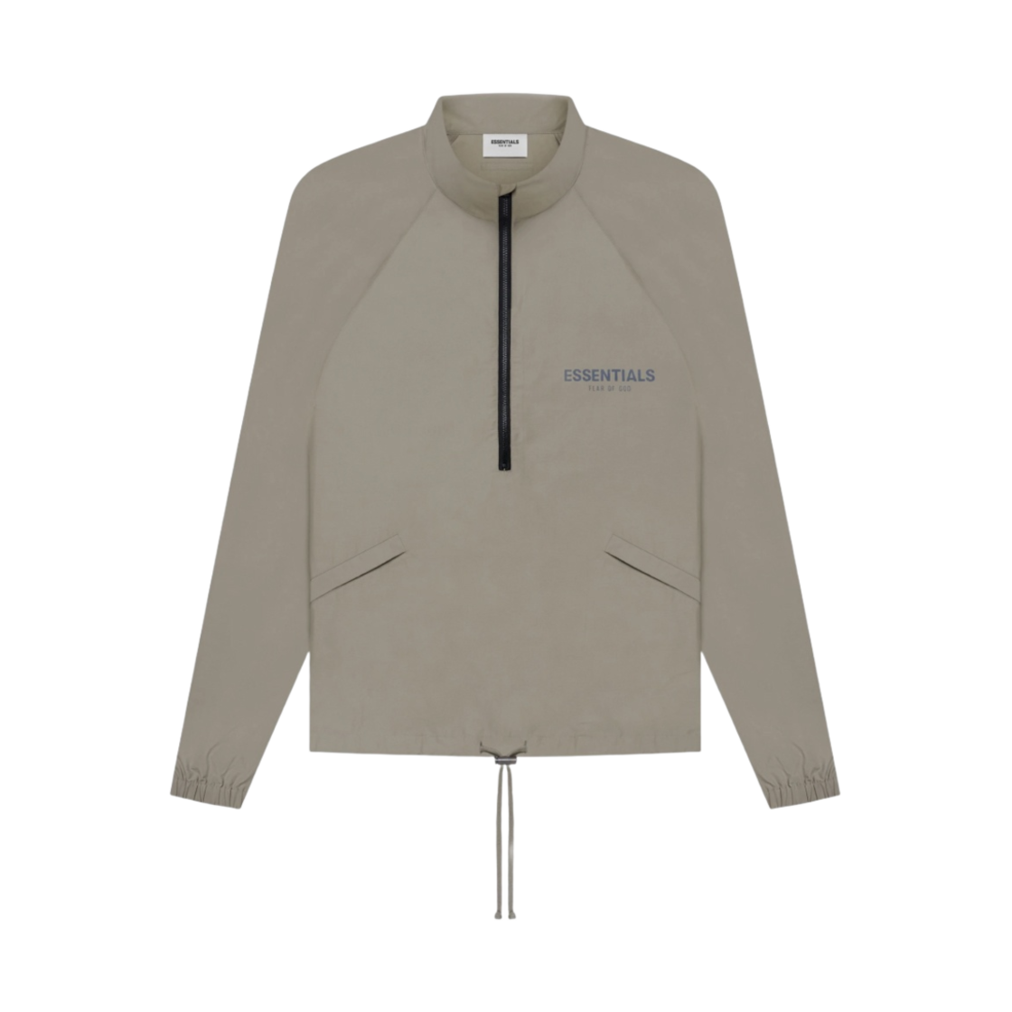 에센셜 하프집 트랙 자켓 토프 - 21SS(Essentials Half-Zip Track Jacket Taupe - 21SS)
