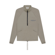 Essentials Half-Zip Track Jacket Taupe - 21SS