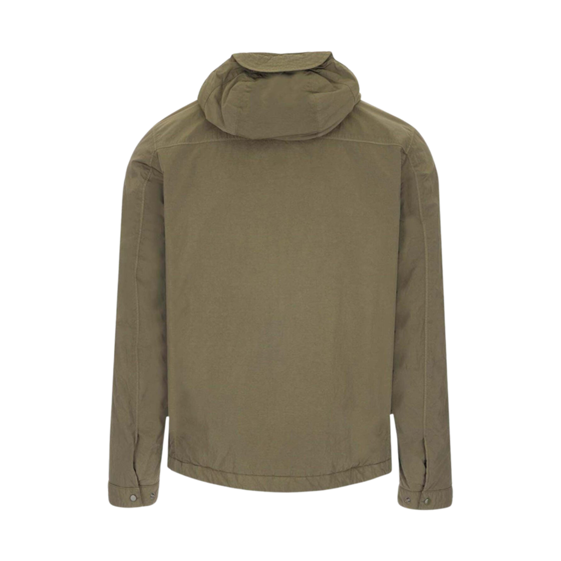 C.P. 컴퍼니 메트로폴리스 시리즈 크롬-R 후드 오버셔츠 스톤 그레이 - 21FW(C.P. Company Metropolis Series Chrome-R Hooded Overshirt Stone Grey - 21FW) - 2