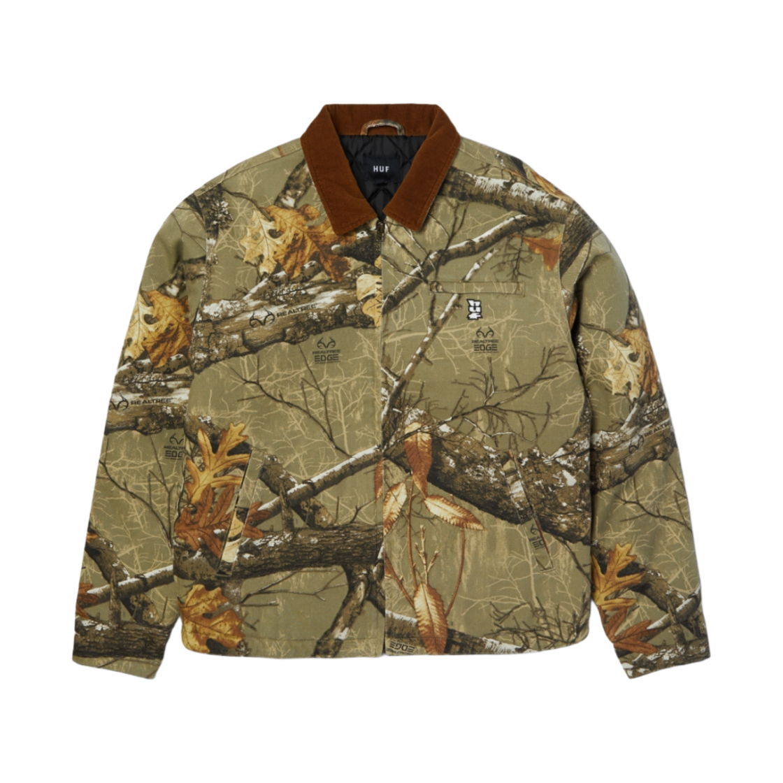 HF251UJK02 HUF X Realtree Megablast Work Jacket Desert