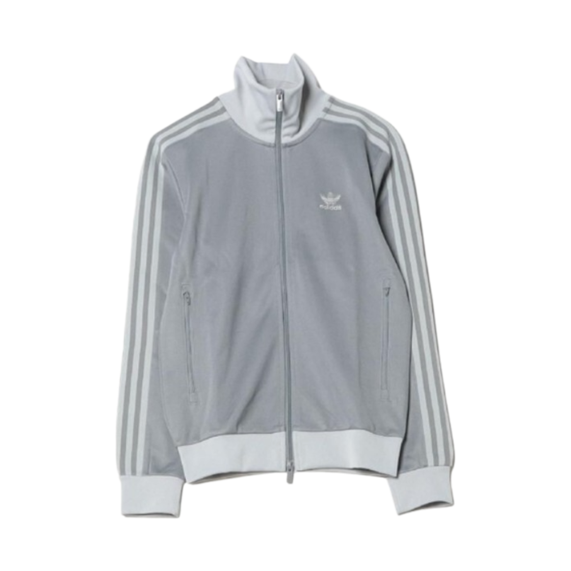 아디다스 아디컬러 클래식 베켄바우어 트랙탑 그레이 쓰리 그레이 투 - KR 사이즈(Adidas Adicolor Classic Beckenbauer Track Top Grey Three Grey Two - KR Sizing)